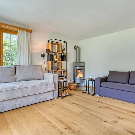 Quiet Mountain Escape With Fireplace And Garden Apartmán Lenk