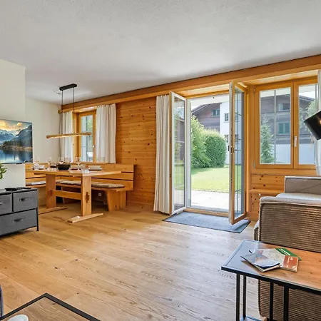 Apartmán Quiet Mountain Escape With Fireplace And Garden Lenk